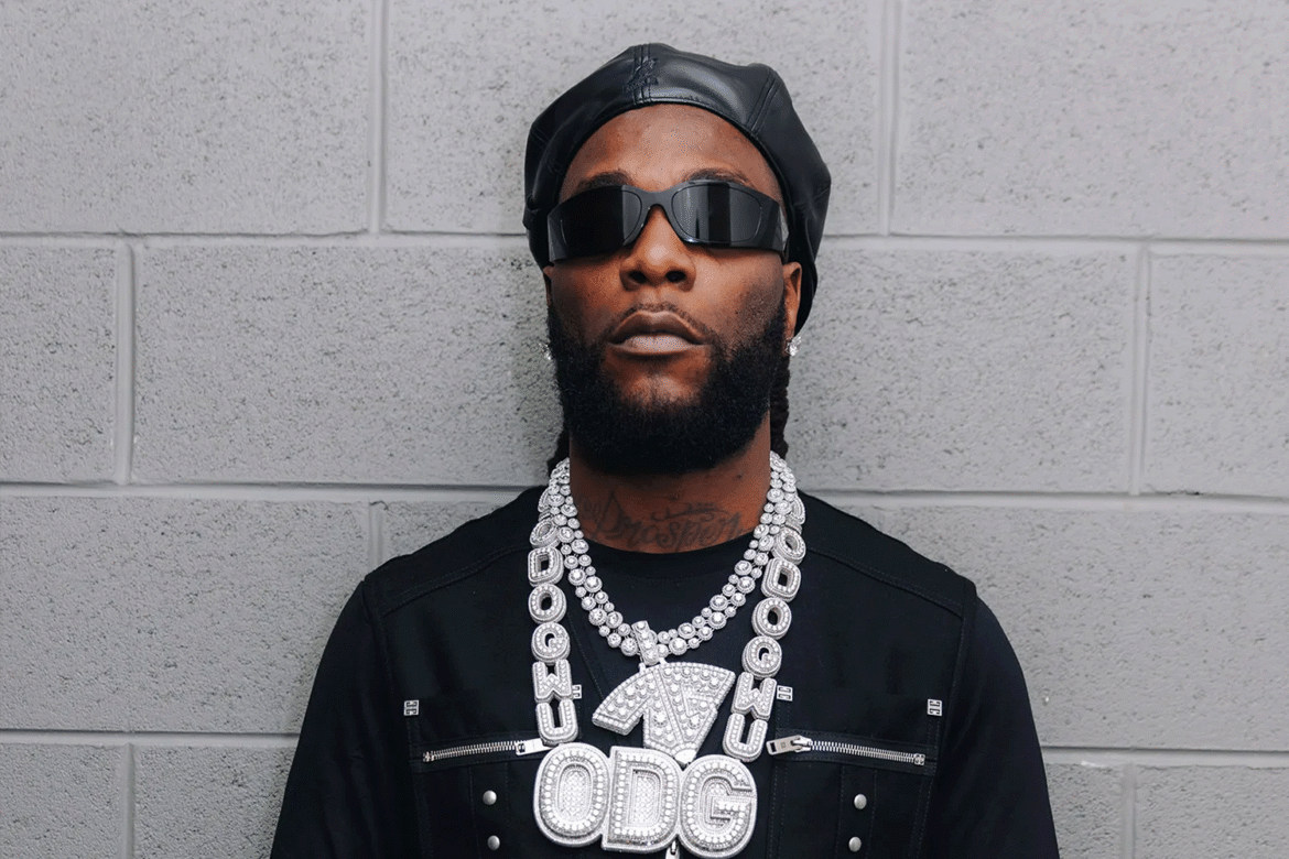 A sleek picture of Burna Boy