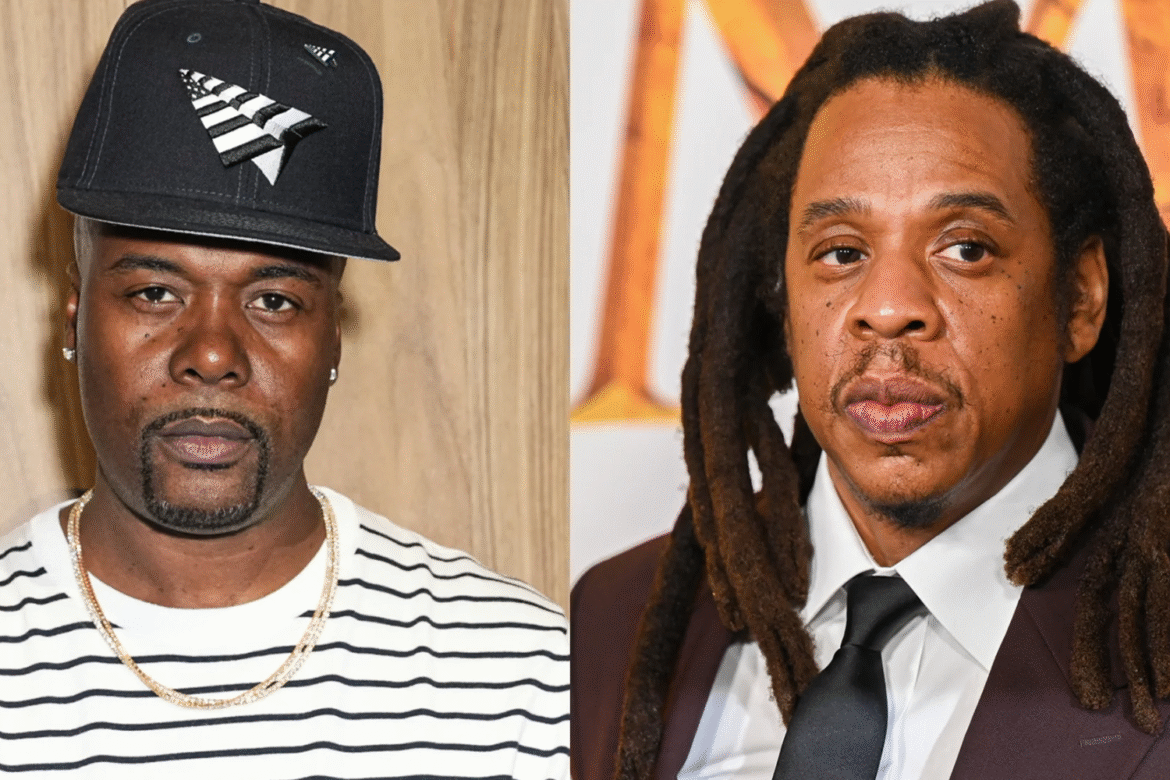 Picture of memphis bleek and Jay z